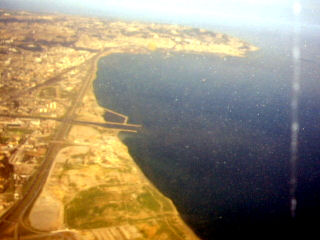 l'algerie( vu de l'avion)